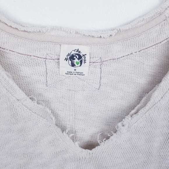 FP We The Free Cream North Shore Tee Medium - Picture 7 of 12